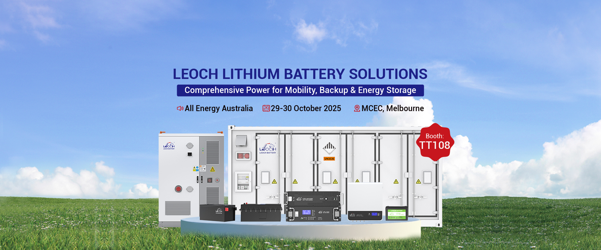 LEOCH Battery at All Energy Australia 2025